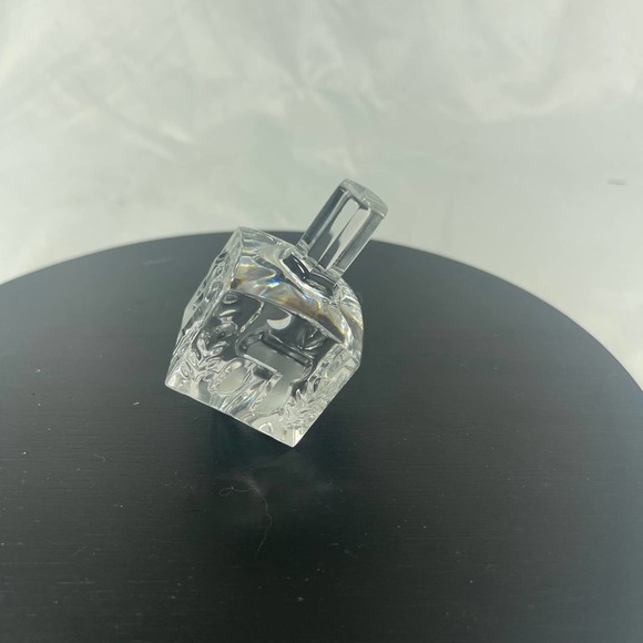 VTG Alef Judaica crystal Hanukkah Dreidel - Picture 1 of 12